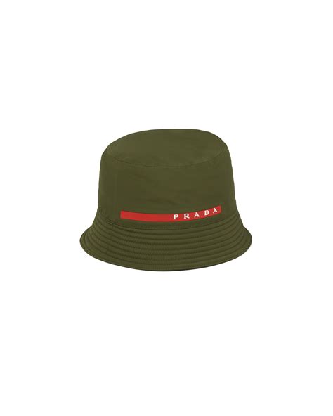 Military Green Technical Fabric Bucket Hat 